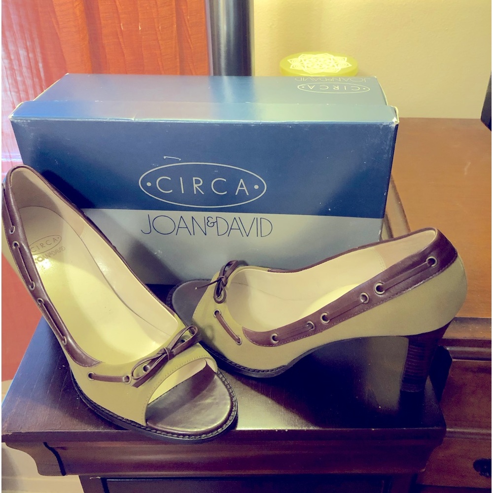 Circa and David OpenToe Heels